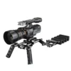 Walimex pro Aptaris 15 mm Rod Clamp - mit drei 1/4" Gewinden - für Rod-Klemme Video-Rig System Foto Video Zubehör Studio