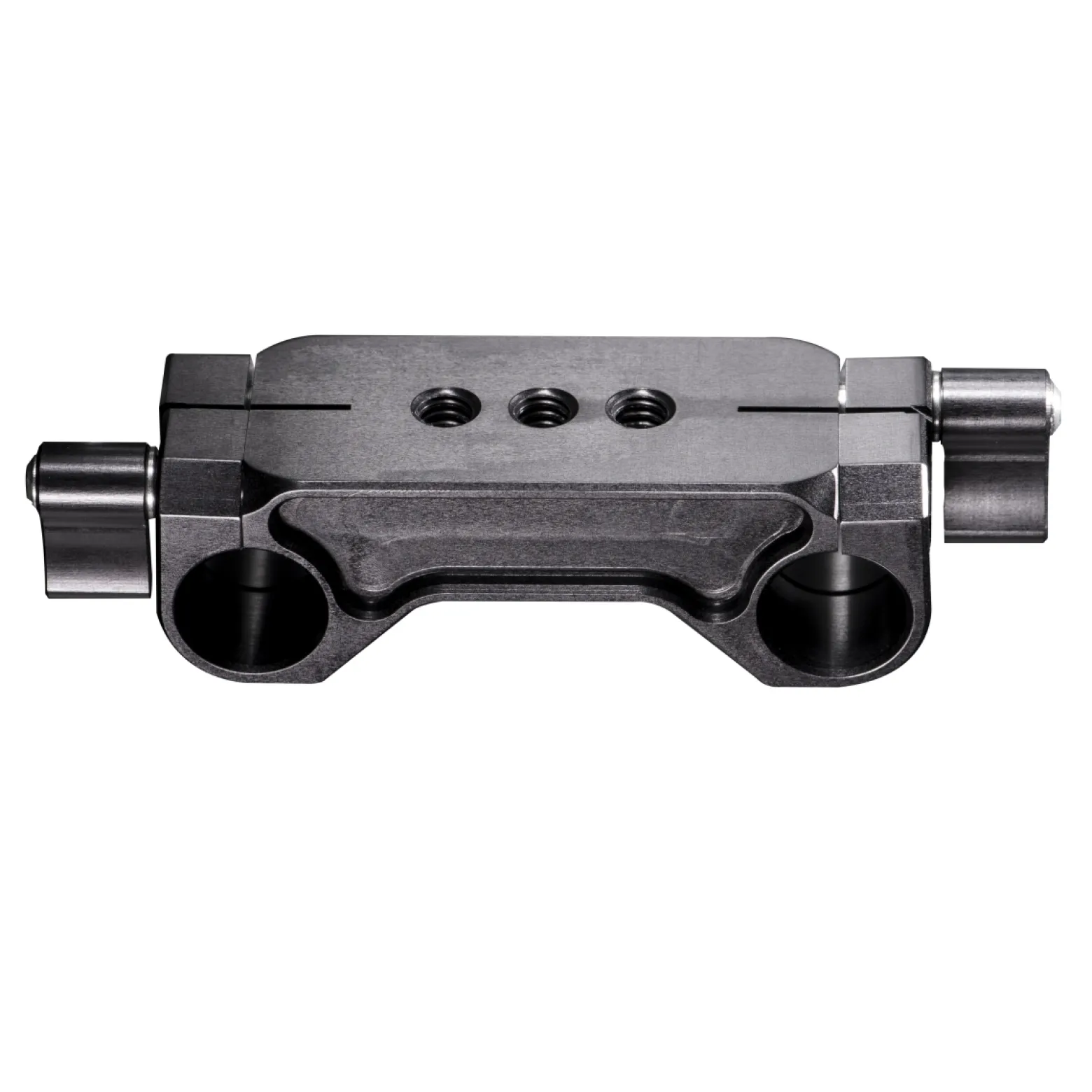 Walimex pro Aptaris 15 mm Rod Clamp - mit drei 1/4" Gewinden - für Rod-Klemme Video-Rig System Foto Video Zubehör Studio