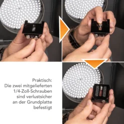 Walimex pro Aptaris Plate Stativplatte - mit 1/4