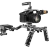 Walimex pro Aptaris Schultermodul - 15 mm LWS Standard kompatibel - mit weichen Polstern - für rechte und linke Schulter - made in Germany für System und DSLR Kamera