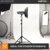 Walimex pro Beauty Dish Ø 40 cm Lichtformer für Bowens & Walimex pro Anschluss, Reflektor für weiches Licht, ideal für Portät und Beautyfotografie