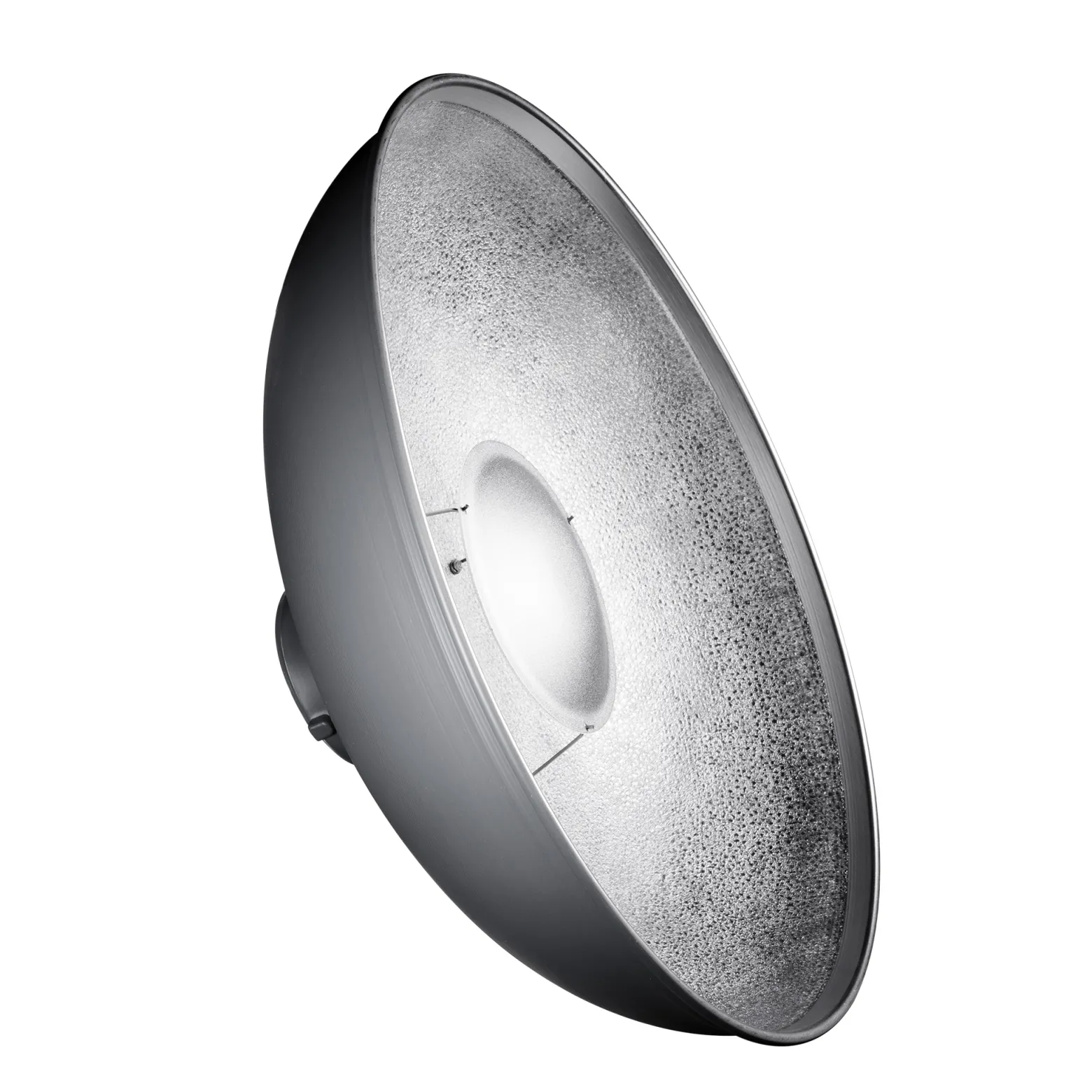 Walimex pro Beauty Dish Ø 40 cm Lichtformer für Bowens & Walimex pro Anschluss, Reflektor für weiches Licht, ideal für Portät und Beautyfotografie