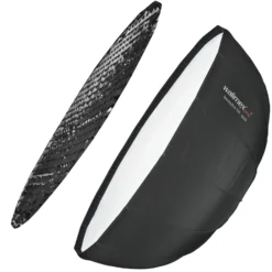 Walimex pro Beauty Dish Softbox - Ø1050 x 460 mm - Quick Assembly QA105 - faltbar, mit Grid, Innen- und Außendiffusor, Tasche - Fotografie für Speedlite Aufsteckblitz Studioblitz