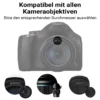 Walimex pro Black Diffusion 1/4 Filter Nano 82 mm, Diffusionsfilter mit 18-facher Nano-Beschichtung, Nebelfilter mit 3,3 mm Slimfassung