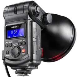 Walimex pro Blitzgerät Light Shooter 180 W - 200 x 90 x 70 mm / 0,05-2,6 s / 4 Modi / 5600 K - Studioblitz für Studio und on location Einsätze