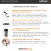 Walimex pro Boya HM2 Handmikrofon, Mikrofon mit USB-C Anschluss & 120 cm Kabel, Mikro für Handy zum Singen, Kopfhörerbuchse und Halterung für Mikrofonstativ