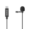 Walimex pro Boya M3 Ansteckmikrofon für USB C, leistungsstarkes Lavaliermikrofon 50 Hz-20 kHz, externes Mitkrofon mit USB-Adapterkabel, Lavalier-Mic für Video- und Audioanwendungen