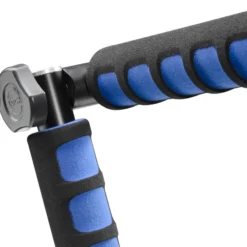 Walimex pro Cineast I Hand Schulter Videotripod für DSLRs - 300 x 160 x 160 mm - Ergonomisch, Anpassbar & Komfortabel - Stativ ideal für Filmaufnahmen - schwarz/blau