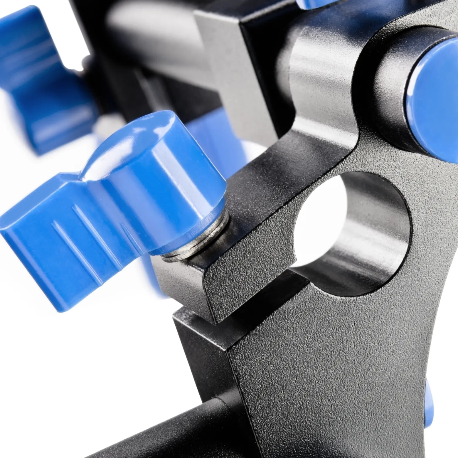 Walimex pro Cineast III Hand Schulter Videotripod für DSLRs Rig - 490 x 255 x 350 mm - Ergonomisch, Anpassbar & Komfortabel - Stativ ideal für Filmaufnahmen - schwarz/blau