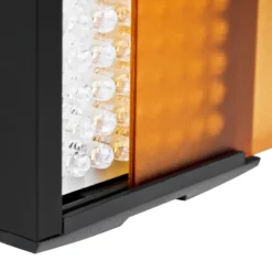 Walimex pro 128 Daylight LED Videoleuchte 8,5 W, On-Camera Studioleuchte mit Tageslicht LEDs, hochwertiges Streaming Licht mit Akku, dimmbare Beleuchtung mit Soft Diffusor