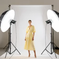 Walimex pro Diffusor für Parabol Reflexschirme Ø 105 cm – Lichtdiffusor für weiches, gleichmäßiges Licht in Fotostudio und Porträtfotografie