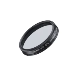 Walimex pro Drohnenfilter Set - mit CPL, ND 4, ND 8, ND 16, und Schutzhülle - für Drohnen Aufnahmen - kompatibel mit DJI Inspire 1 (X3)/Osmo - schwarz