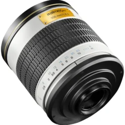 Walimex pro 500/6,3 DSLR Spiegel Objektiv kompatibel mit Nikon F, Kameraobjektiv mit 500 mm Brennweite, Spiegelobjektiv für Vollformat und APS-C Kamera, hochwertiges Kamera Equipment