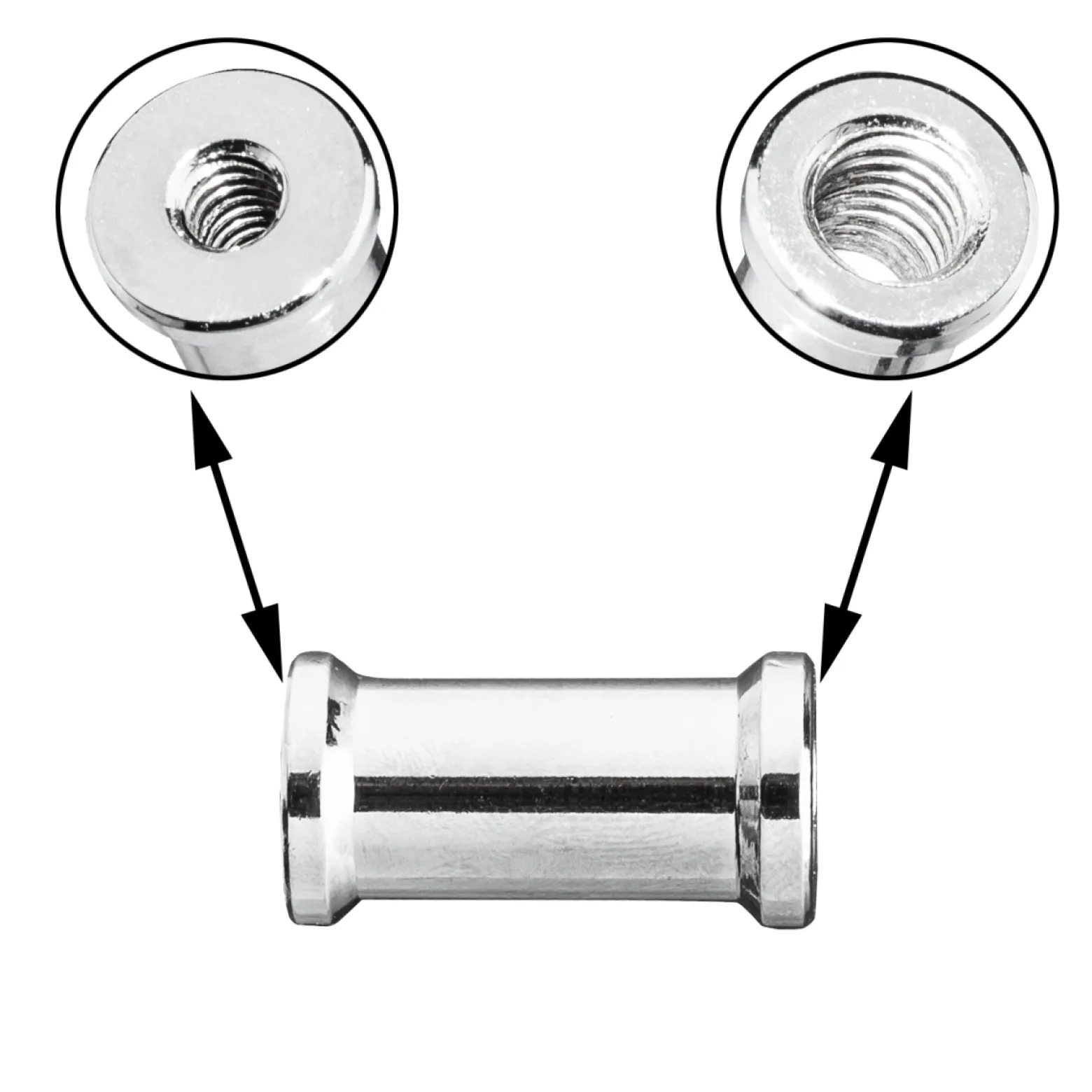 Walimex pro Dual Flash Bracket System mit Ausleger - mit 2x Blitzschuh, 2x Standaraufnahme für Lichtschirm, Feststellrad - Dualhalter Ausleger für Kamera Studio