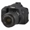 Walimex pro easyCover für Canon 750D – angenehm griffige Silikon-Schutzhülle, Kamera-Abdeckung - passgenau, uneingeschränkte Bedienbarkeit