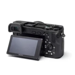Walimex pro easyCover für Sony A6500 – angenehm griffige Silikon-Schutzhülle, Kamera-Abdeckung - passgenau, uneingeschränkte Bedienbarkeit