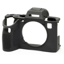 Walimex pro easyCover Kamera Schutzhülle kompatibel mit Sony A7 IV, rutschsichere Silikonhülle, Kameraabdeckung für uneingeschränkte Bedienbarkeit