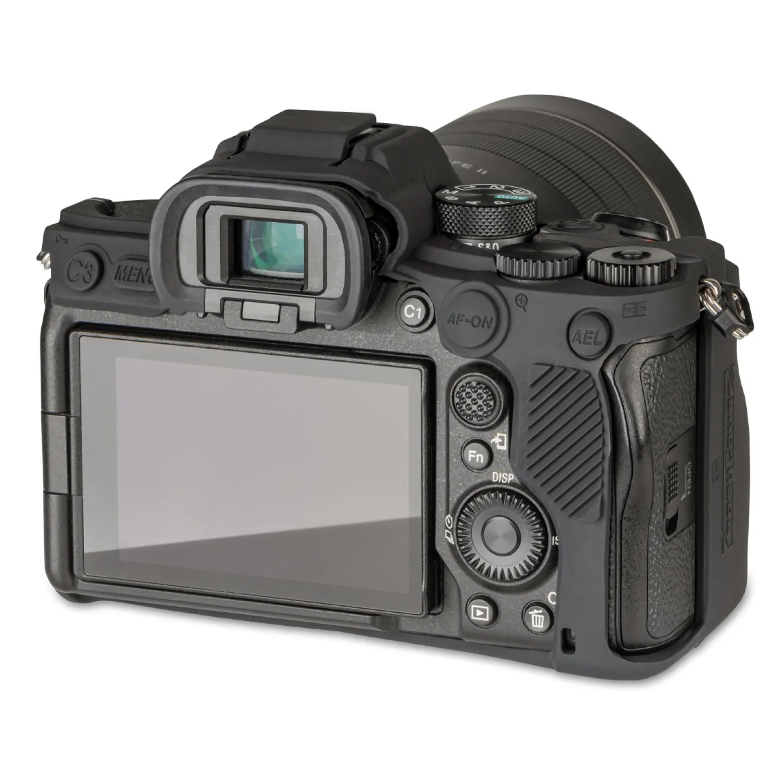 Walimex pro easyCover Kamera Schutzhülle kompatibel mit Sony A7 IV, rutschsichere Silikonhülle, Kameraabdeckung für uneingeschränkte Bedienbarkeit