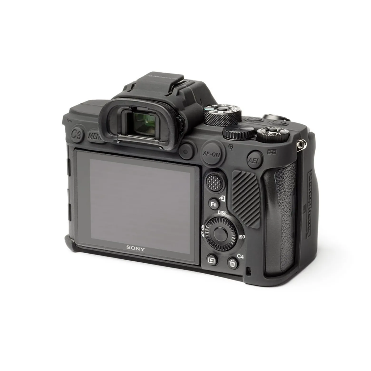 Walimex pro easyCover Kamera Schutzhülle kompatibel mit Sony A9 II / A7R IV, rutschsichere Silikonhülle, Kameraabdeckung für uneingeschränkte Bedienbarkeit