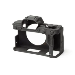 Walimex pro easyCover Kamera Schutzhülle kompatibel mit Sony A9 II / A7R IV, rutschsichere Silikonhülle, Kameraabdeckung für uneingeschränkte Bedienbarkeit
