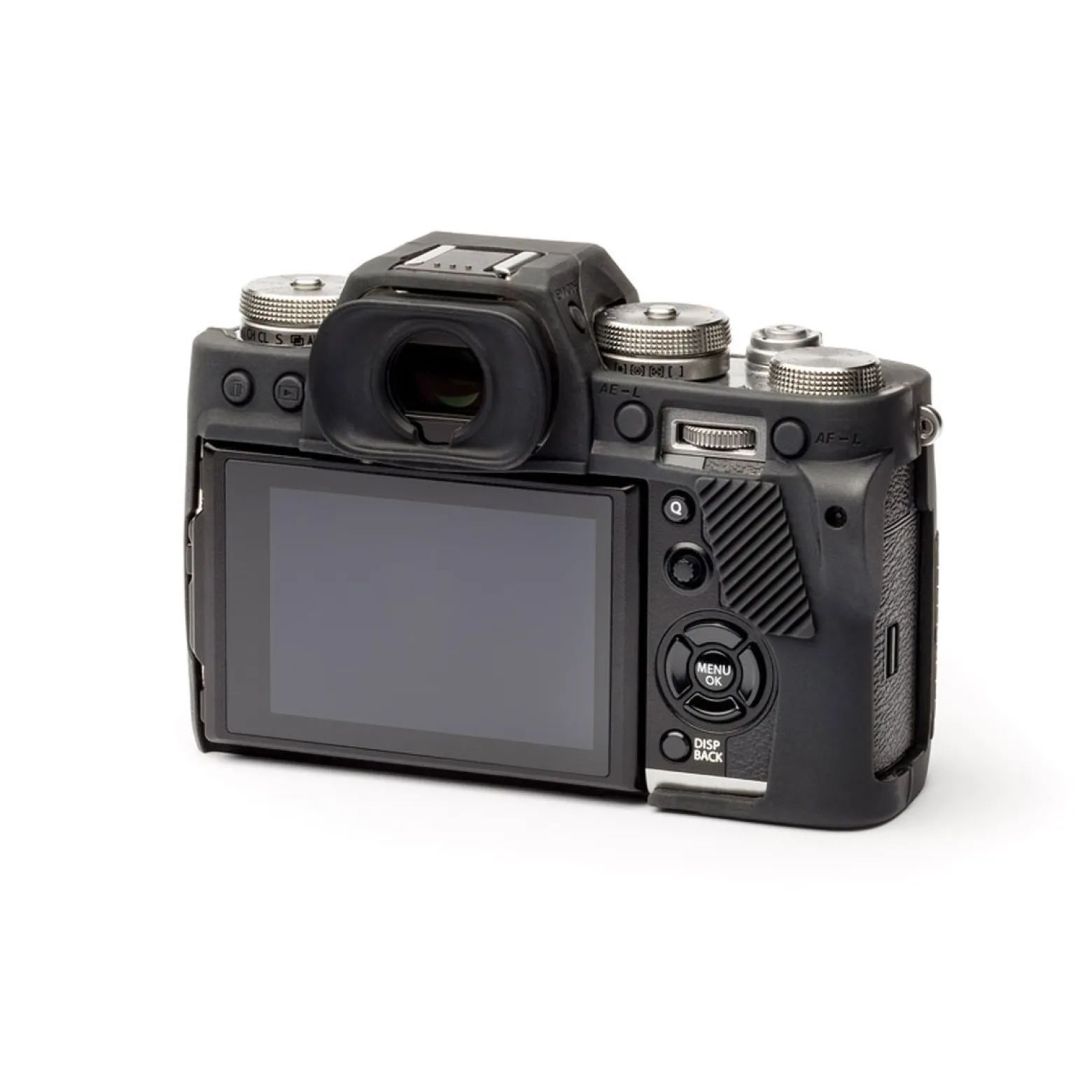 Walimex pro easyCover Kamera Schutzhülle kompatibel mit Fujifilm X-T3, rutschsichere Silikonhülle, Kameraabdeckung für uneingeschränkte Bedienbarkeit