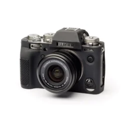 Walimex pro easyCover Kamera Schutzhülle kompatibel mit Fujifilm X-T3, rutschsichere Silikonhülle, Kameraabdeckung für uneingeschränkte Bedienbarkeit