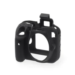 Walimex pro easyCover Kamera Schutzhülle kompatibel mit Nikon D3300/3400, rutschsichere Silikonhülle, Kameraabdeckung für uneingeschränkte Bedienbarkeit
