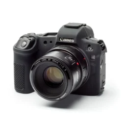 Walimex pro easyCover kompatibel mit Nikon D3500 Kamera – angenehm griffige Silikon-Schutzhülle, Kamera-Abdeckung - passgenau, uneingeschränkte Bedienbarkeit