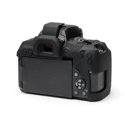 Walimex pro easyCover kompatibel mit Canon EOS 850D – angenehm griffige Silikon-Schutzhülle, Kamera-Abdeckung - passgenau, uneingeschränkte Bedienbarkeit