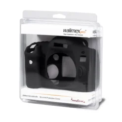 Walimex pro easyCover kompatibel mit Canon EOS 850D – angenehm griffige Silikon-Schutzhülle, Kamera-Abdeckung - passgenau, uneingeschränkte Bedienbarkeit