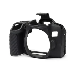 Walimex pro easyCover kompatibel mit Canon EOS 850D – angenehm griffige Silikon-Schutzhülle, Kamera-Abdeckung - passgenau, uneingeschränkte Bedienbarkeit