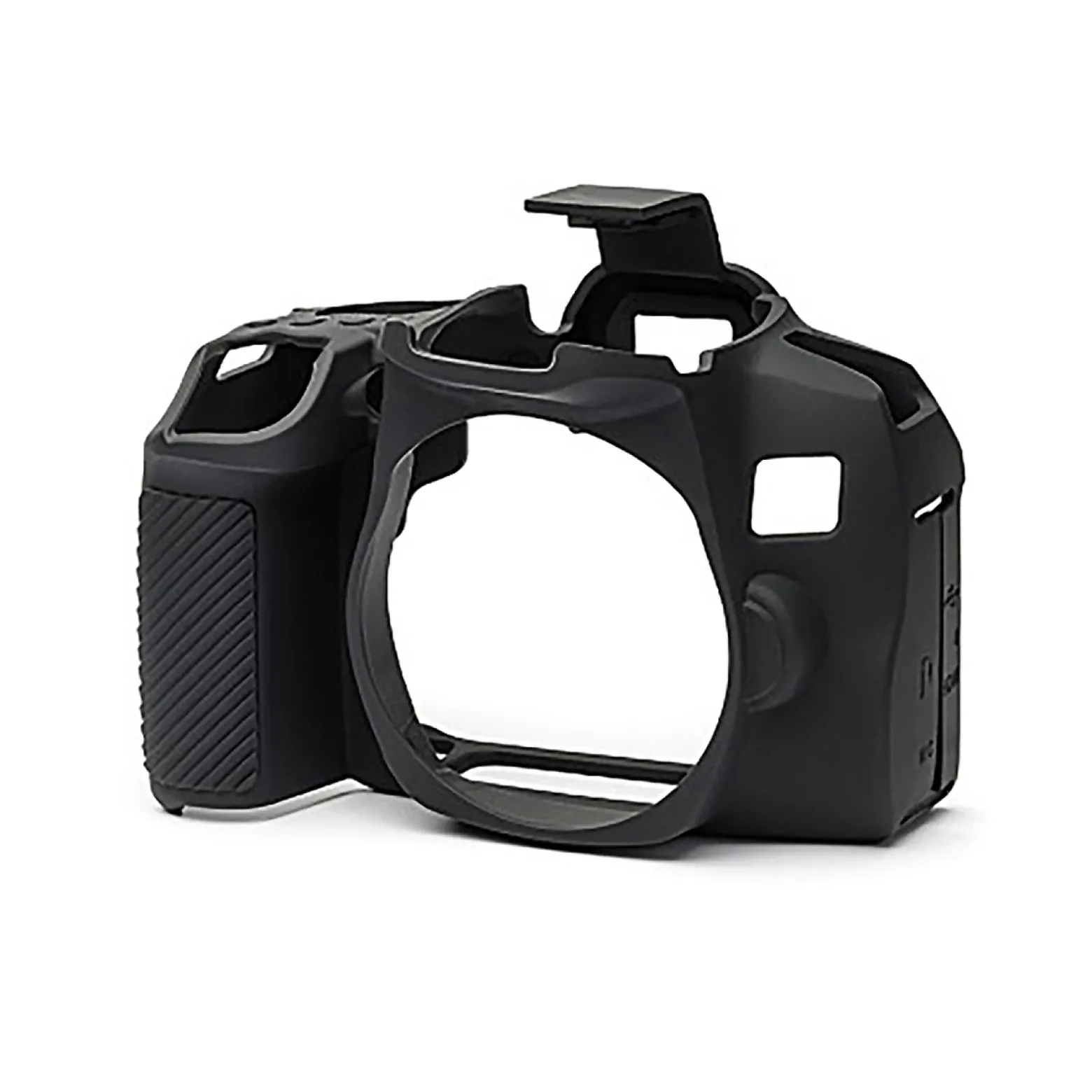 Walimex pro easyCover kompatibel mit Canon EOS 850D – angenehm griffige Silikon-Schutzhülle, Kamera-Abdeckung - passgenau, uneingeschränkte Bedienbarkeit