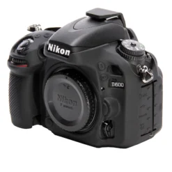 Walimex pro easyCover kompatibel mit Nikon D600 / D610 – angenehm griffige Silikon-Schutzhülle, Kamera-Abdeckung - passgenau, uneingeschränkte Bedienbarkeit