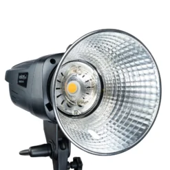 Walimex pro Emerger 200 Set Single Studioblitz mit 200 Ws Blitzleistung, Blitzgerät mit 2,4 GHz Funk, mit Softbox 60 x 90 cm und Lampenstativ, inkl. Transporttasche