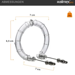 Walimex pro Ersatzblitzröhre für den Studioblitz Campaigner 600 & Stager 600, Leistungsaufnahme 600W, Farbtemperatur 5400-5800 K, Ersatz Blitz leicht zu wechseln