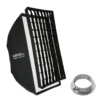 Walimex pro Essential Softbox 60x90cm + Softboxadapter für Profoto (Außendurchmesser: 15,2 cm), um 360° drehbar, einfacher Aufbau, inkl. Grid, Bowens Adapter und Transporttasche