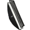 Walimex pro Essential Striplight Softbox 40 x 180 cm, Lichtformer um 360° drehbar, einfacher Aufbau, inkl. Grid, Bowens Adapter und Transporttasche, ideal für Produkt- und Peoplefotografie