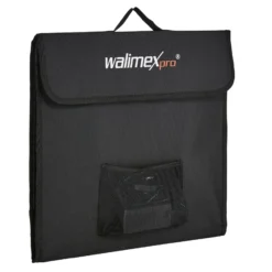 Walimex pro faltbarer LED Aufnahmewürfel 40 x 40 cm mobiles Fotostudio mit LED-Beleuchtung, 4 Hintergründen & Diffusor