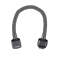 Walimex pro flexibler TTL Schwanenhals - 340 x 40 x 40 mm - aus Metall - Blitzhalterung für Blitzschuh TTL-fähiger Kameras/Blitze - kompatibel mit Nikon