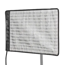 Walimex pro Flex LED 500 Bi Color Leuchtmatte, 50 W Flächenleuchte, flexible Studioleuchte dimmbar, spritzwassergeschützte Videoleuchte mit Display und Akku-Steckplatz