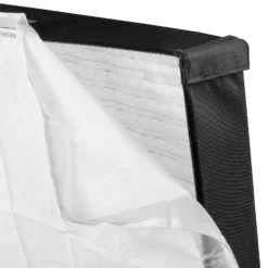 Walimex pro Flex LED 1000 Bi Color Leuchtmatte Set inkl. Softbox mit Frontdiffusor, 100 W Flächenleuchte, flexible Studioleuchte dimmbar, spritzwassergeschützte Videoleuchte