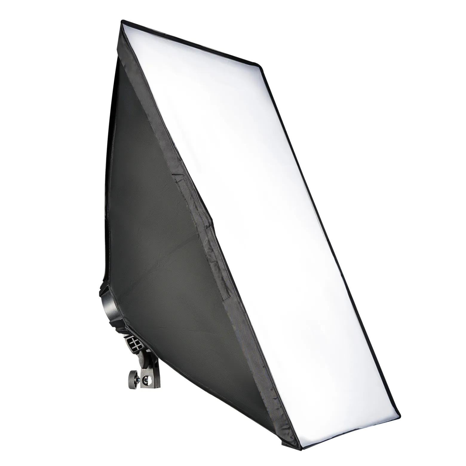 Walimex pro Fotostudio Set mit Softbox 50 x 70 cm und 4x LED je 35 W, Soft Box mit 135° Neigung, Studio Beleuchtung mit Diffusor und Daylight Farbtemperatur
