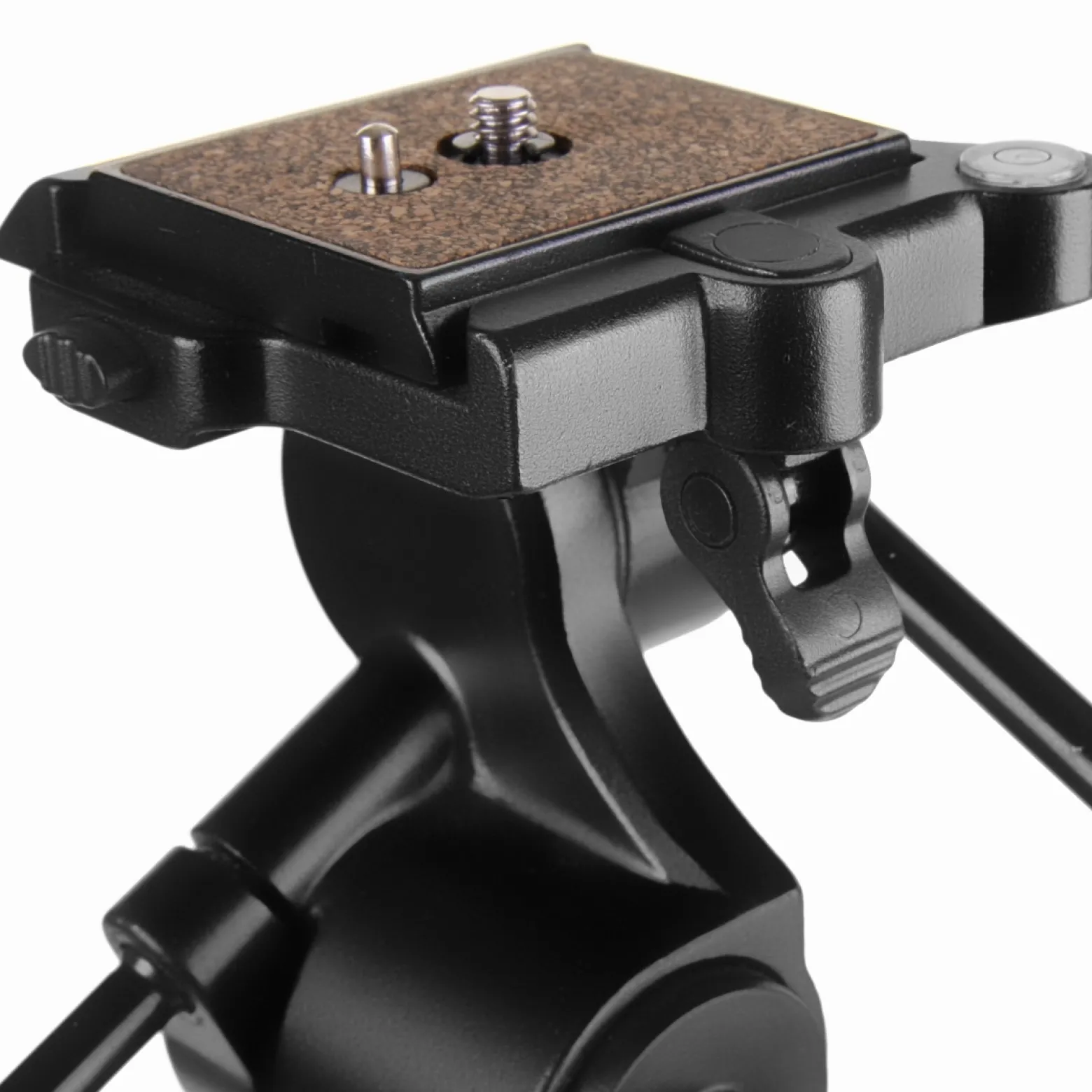Walimex pro FT-6653H Profi 3 Wege Neiger - 190 x 190 x 135 mm - max. 6 kg - 1/4" / 3/8" Anschluss - Aluminium - 3D Stativneiger inkl. Schnellwechselplatte - 3-Way-Pan für Fotografie und Videografie