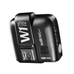 Walimex pro Funkauslöser W1 TTL kompatibel mit Fujifilm Kameras – Kabelloser 2,4GHz Blitz-Fernauslöser, TTL-Steuerung bis 100m, Unterstützung von Blitzautomatik, HSS, 5 Gruppen, 32 Kanäle