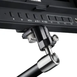 Walimex pro Gelenkarm Verdrehschutz - 25 x 40 x 25 mm - mit 2x 1/4" Schraube u. 1/4" Innengewinde - für Photo und Video Rigs, Cages, Gelenkarme