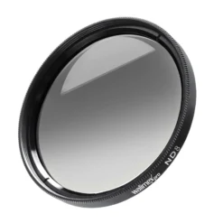 Walimex pro Graufilter ND8 vergütet 77 mm Neutraldichtefilter 3 Blendenstufen mit Frontgewinde Metallfassung