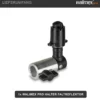 Walimex pro Halter Faltreflektor mit 5/8 Zoll Spigot, Reflektorhalter und Hintergrund Halterung bis 1,5 cm, für Lampenstativ, Studio und On Location