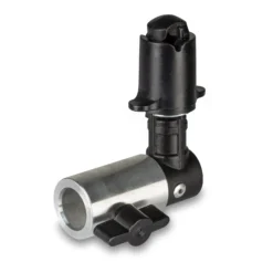 Walimex pro Halter Faltreflektor mit 5/8 Zoll Spigot, Reflektorhalter und Hintergrund Halterung bis 1,5 cm, für Lampenstativ, Studio und On Location