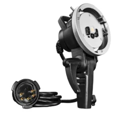 Walimex pro Handblitz H600 für Flash2Go – Leicht & mobil, Bowens Bajonett, kompatibel mit Godox AD600B, einfache Montage, ideal für Indoor- & Outdoor-Fotografie