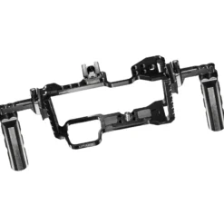 Walimex pro Handgriff für Aptaris Cage System - mit L Winkel, Justierschiene - aus Aluminium - für linke oder rechte Hand, oben oder seitlich nutzbar - Foto Video Zubehör
